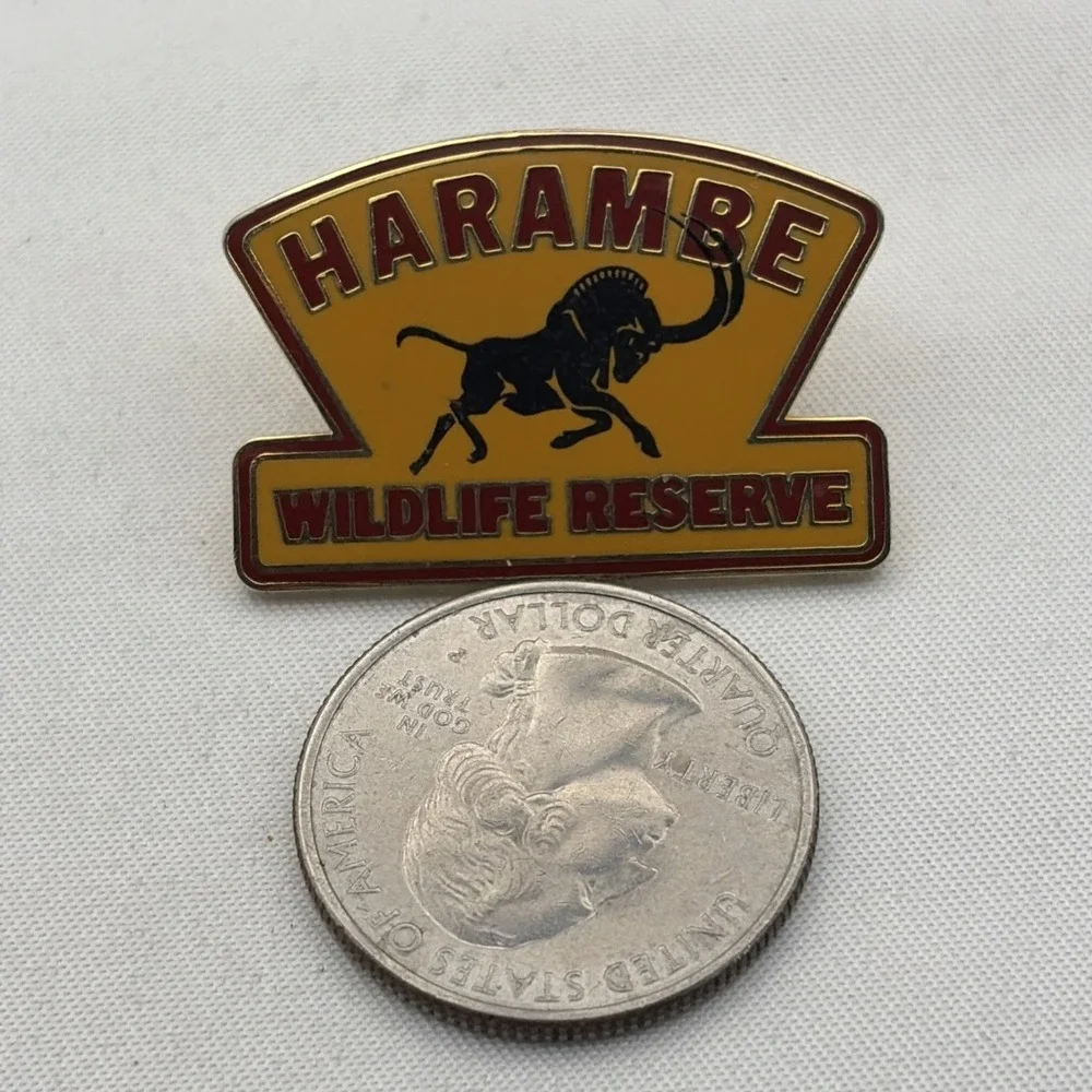 Disney Harambe Wildlife Reserve Lapel Hat Pin
